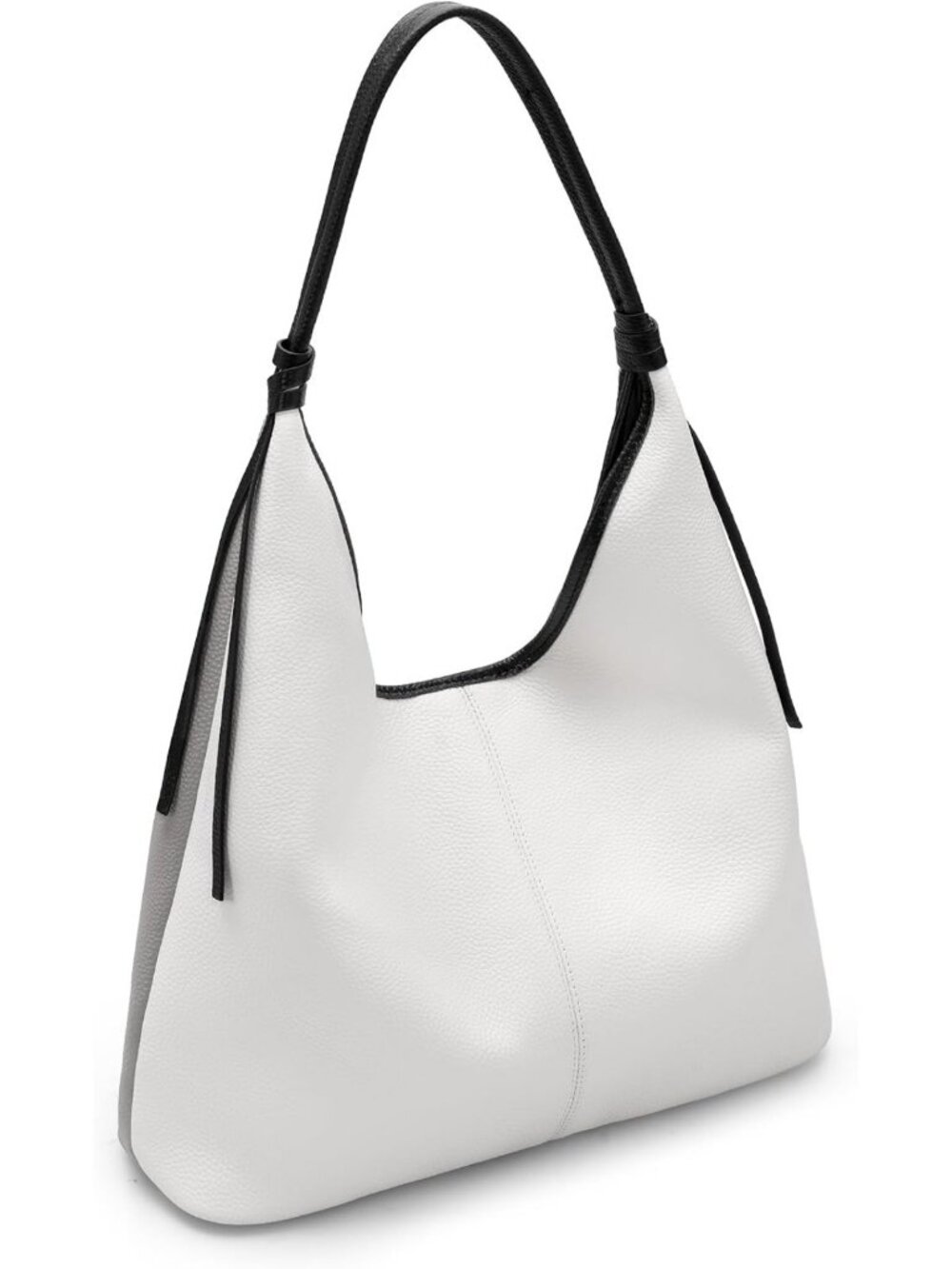Genuine Leather Slouchy Hobo Bag for Women | Casual Chic Tote Purse